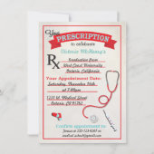 Einladung zur Verschreibung von medizinischem Absc (Vorderseite)