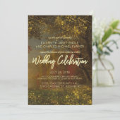 Einladung zur verzauberten Herbsthochzeit | Fairy (Stehend Vorderseite)