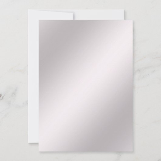 Einladung zur Verzierten Verlobung Rosa (Rückseite)