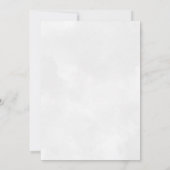 Einladung zur viktorianischen Alabaster-Blumenhoch (Rückseite)