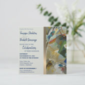 Einladung zur Vintagen Abstrakten Malerei (Stehend Vorderseite)