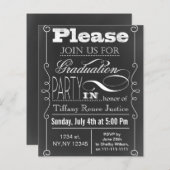 Einladung zur Vintagen Chalk-Graduiertengruppe (Vorne/Hinten)