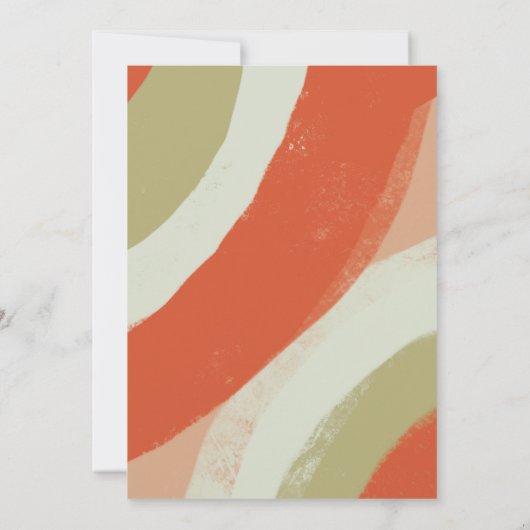 Einladung zur Vintagen Feier (Rückseite)