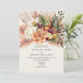 Einladung zur Vintagen Fruchtfeier (Stehend Vorderseite)