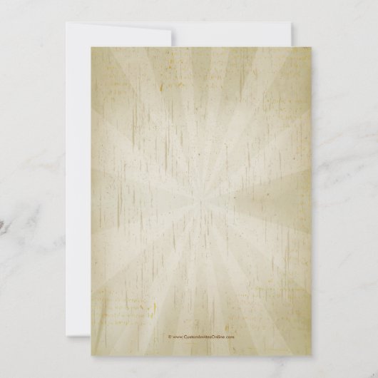 Einladung zur Vintagen Graduiertengruppe (Rückseite)