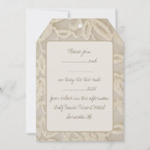 Einladung zur Vintagen Hochzeit