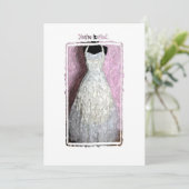 Einladung zur Vintagen Kleiderdusche (Stehend Vorderseite)