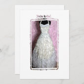 Einladung zur Vintagen Kleiderdusche (Vorne/Hinten)