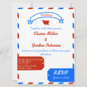 Einladung zur Vintagen Luftpost (Rückseite)