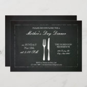 Einladung zur Vintagen Muttertagsmutter (Vorne/Hinten)