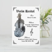 Einladung zur Violine-Erwägung (Stehend Vorderseite)