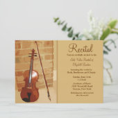 Einladung zur Violine-Erwägung (Stehend Vorderseite)