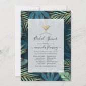 Einladung zur virtuellen Dusche in der Nacht (Vorderseite)