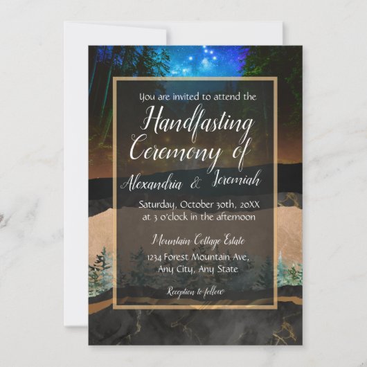 Einladung zur Waldbewirtschaftung (Vorderseite)