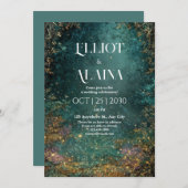 Einladung zur Waldhochzeit (Vorne/Hinten)