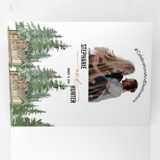 Einladung zur Waldhochzeit (Innen Erste Seite)