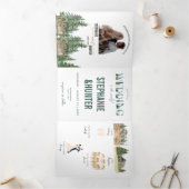 Einladung zur Waldhochzeit (Innenseite)