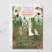 Einladung zur Waldhochzeit - Custom Edit 2 (Vorderseite)