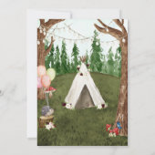 Einladung zur Waldhochzeit - Custom Edit 2 (Rückseite)