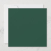 Einladung zur Waldhochzeit | Platz (Rückseite)