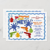 Einladung zur Wasserbekämpfung (Vorne/Hinten)