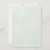 Einladung zur Weihnachts-Baby-Party (Rückseite)