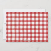 Einladung zur Weihnachtsbaume (Rückseite)