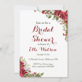 Einladung zur Weihnachtsdusche (Vorderseite)