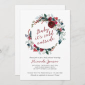 Einladung zur Weihnachtsdusche (Vorne/Hinten)