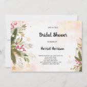 Einladung zur Weihnachtsdusche (Vorderseite)