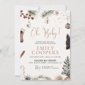 Einladung zur Weihnachtsdusche (Vorderseite)