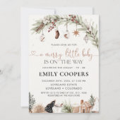 Einladung zur Weihnachtsdusche (Vorderseite)