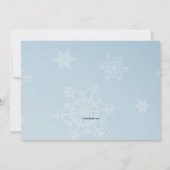 Einladung zur Weihnachtsdusche (Rückseite)