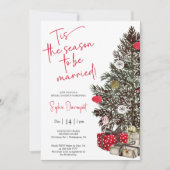 Einladung zur Weihnachtsdusche (Vorderseite)