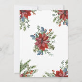 Einladung zur Weihnachtsdusche (Rückseite)