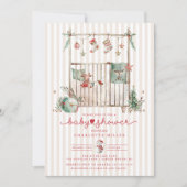 Einladung zur Weihnachtsdusche (Vorderseite)