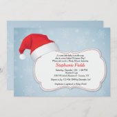 Einladung zur Weihnachtsdusche (Vorne/Hinten)