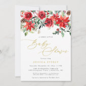 Einladung zur Weihnachtsdusche (Vorderseite)