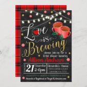 Einladung zur Weihnachtsdusche (Vorne/Hinten)