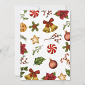 Einladung zur Weihnachtsdusche (Rückseite)