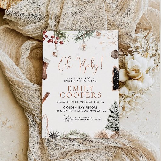 Einladung zur Weihnachtsdusche