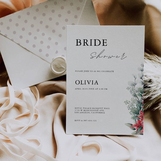 Einladung zur Weihnachtsdusche