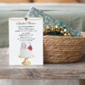 Einladung zur Weihnachtsdusche