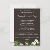 Einladung zur Weihnachtsdusche (Rückseite)