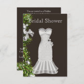 Einladung zur Weihnachtsdusche (Vorne/Hinten)