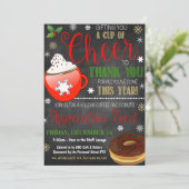 Einladung zur Weihnachtsempfehlung (Stehend Vorderseite)