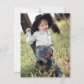 Einladung zur Weihnachtsfeier (Rückseite)