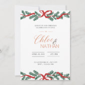 Einladung zur Weihnachtsfeier (Vorderseite)