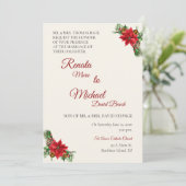 Einladung zur Weihnachtsfeier (Stehend Vorderseite)