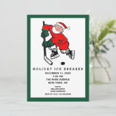 Einladung zur Weihnachtsfeier (Stehend Vorderseite)